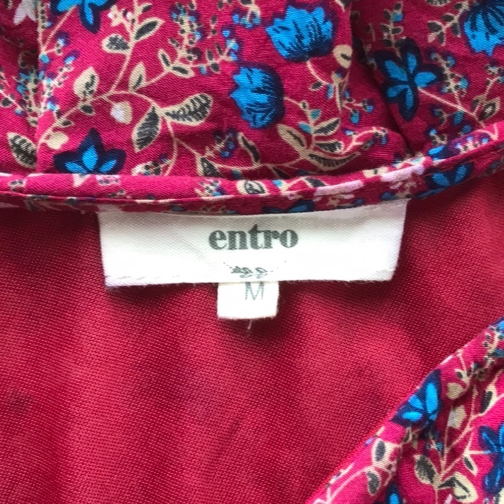 Entro Size M One Shoulder Ruffled Dress - Picture 7 of 10
